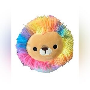 Squishmallows Leonard the Lion Rainbow 8” Plush
